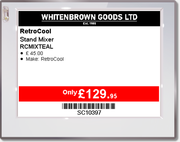 A white and red label with black text
AI-generated content may be incorrect.